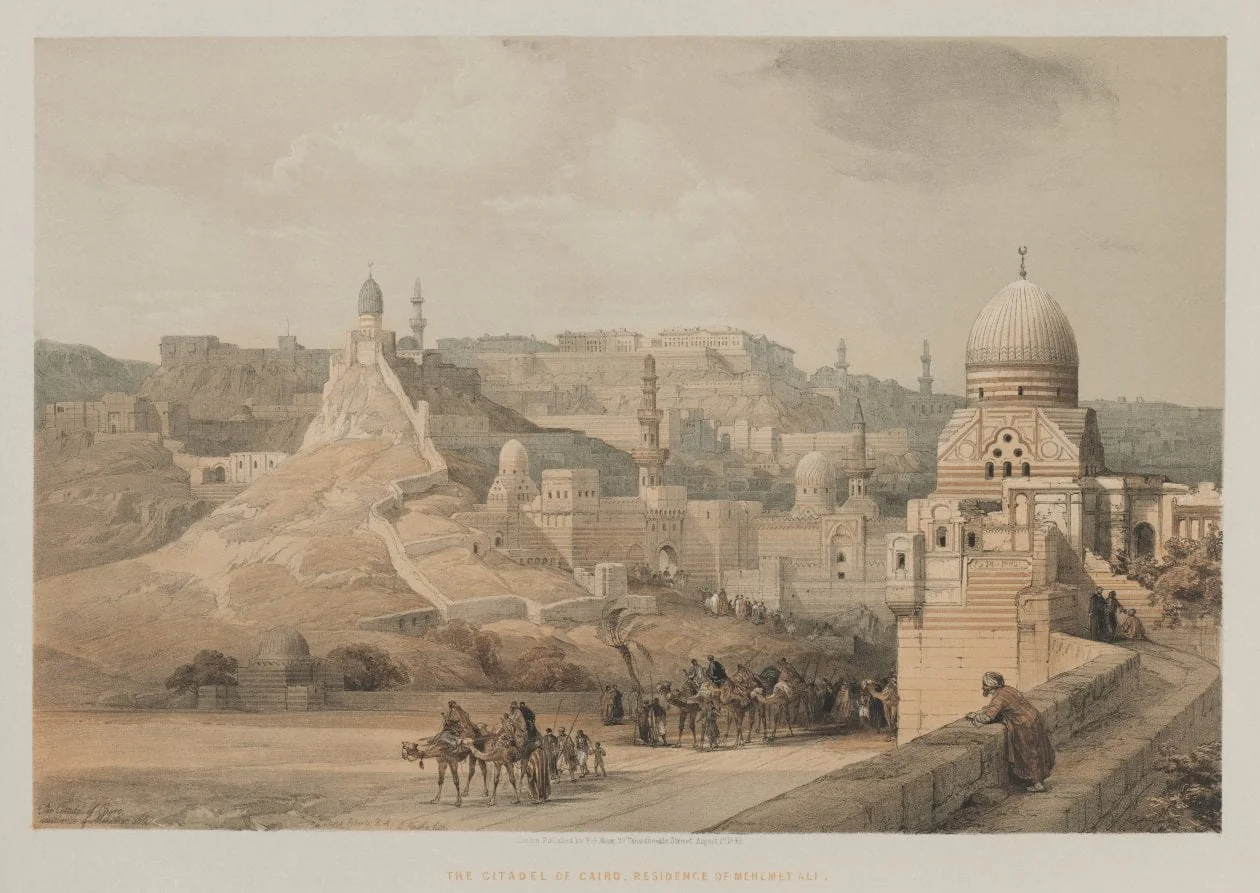 Egypt and Nubia, Volume III: The Citadel of Cairo, Residence of Mehemet Ali, by Louis Haghe, 1849