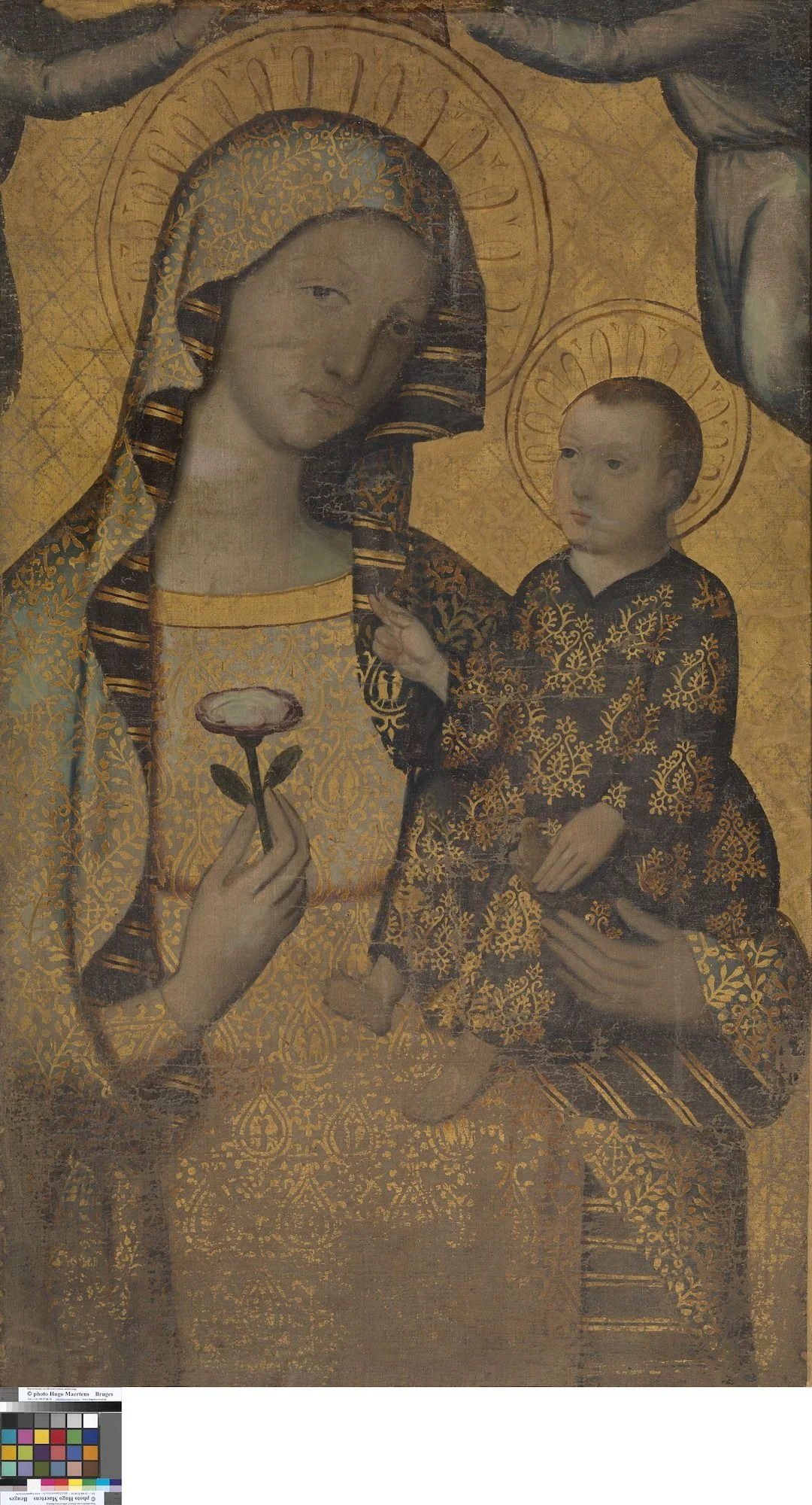 Madonna, by Unknown, oil, 1801