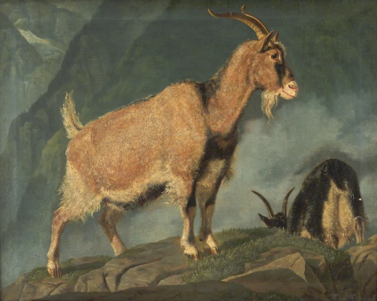 Geder i Alperne, by Unknown, 1834