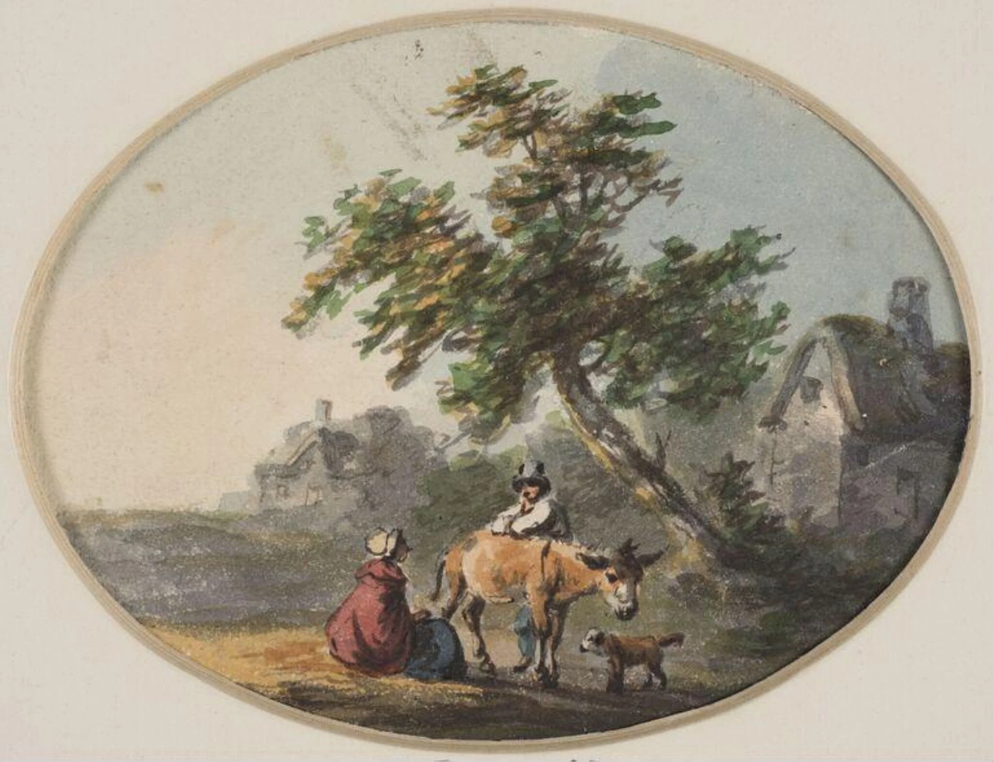 Untitled, by Peter le Cave, watercolor, 1789