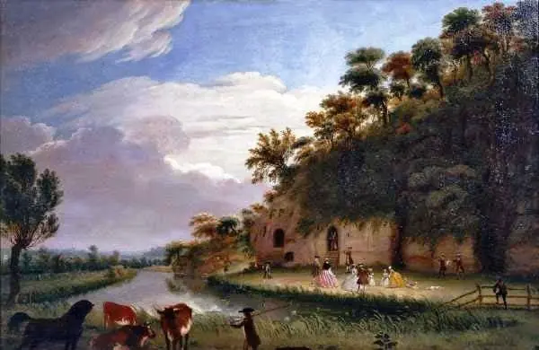 Anchor Church, Hermits Cave