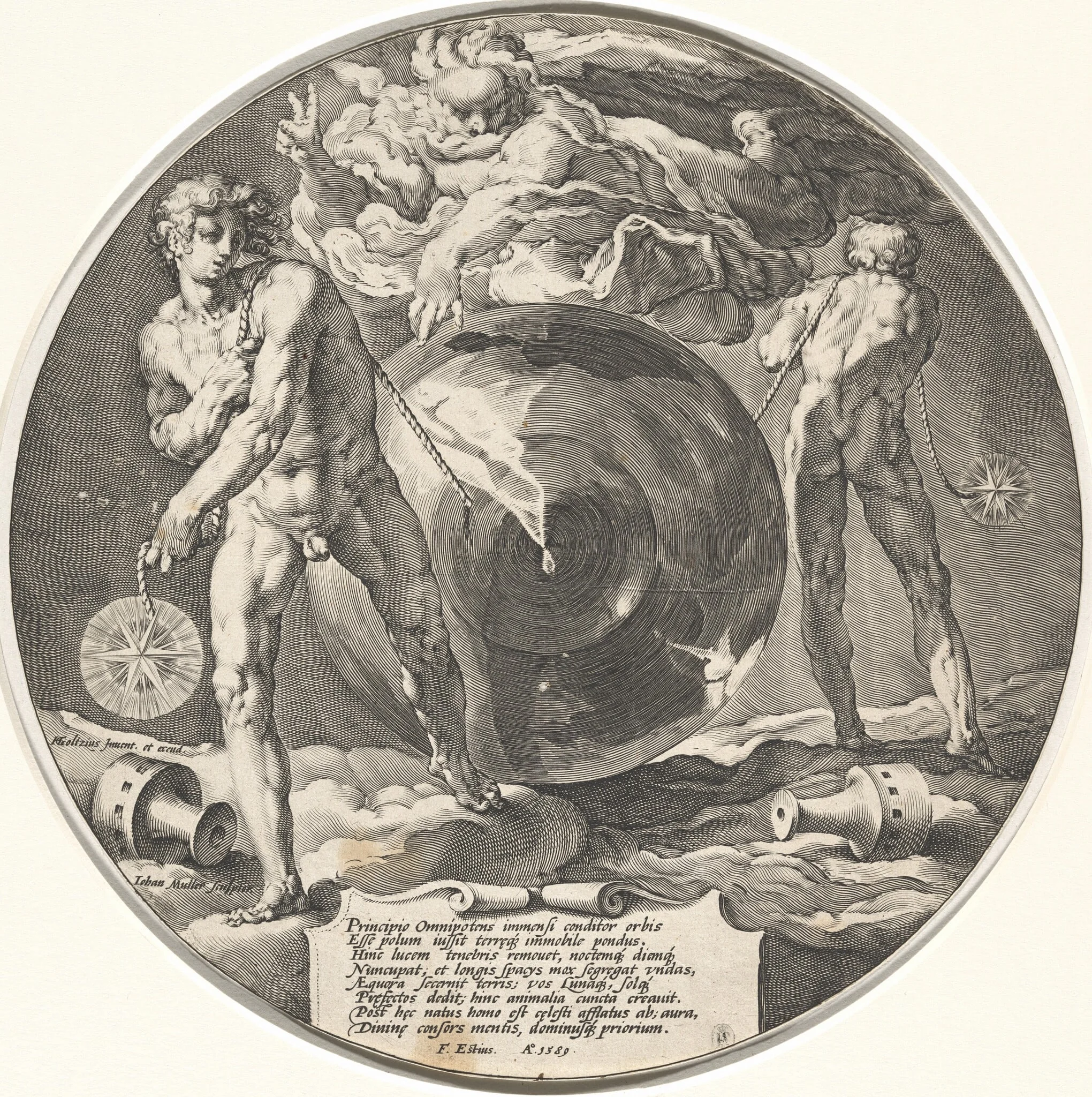 Title Page, by Jan Muller, ink, 1589