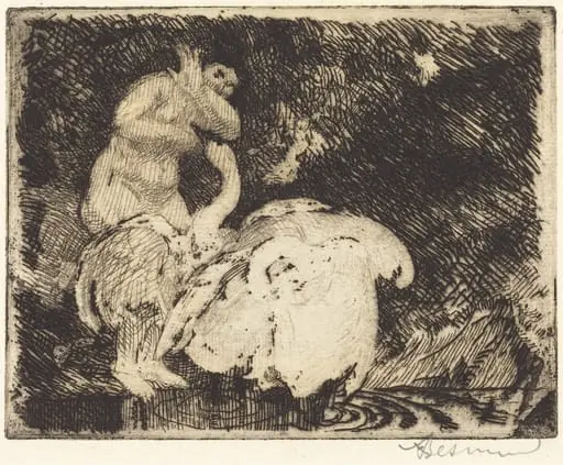 Leda Bathing (Léda au bain)