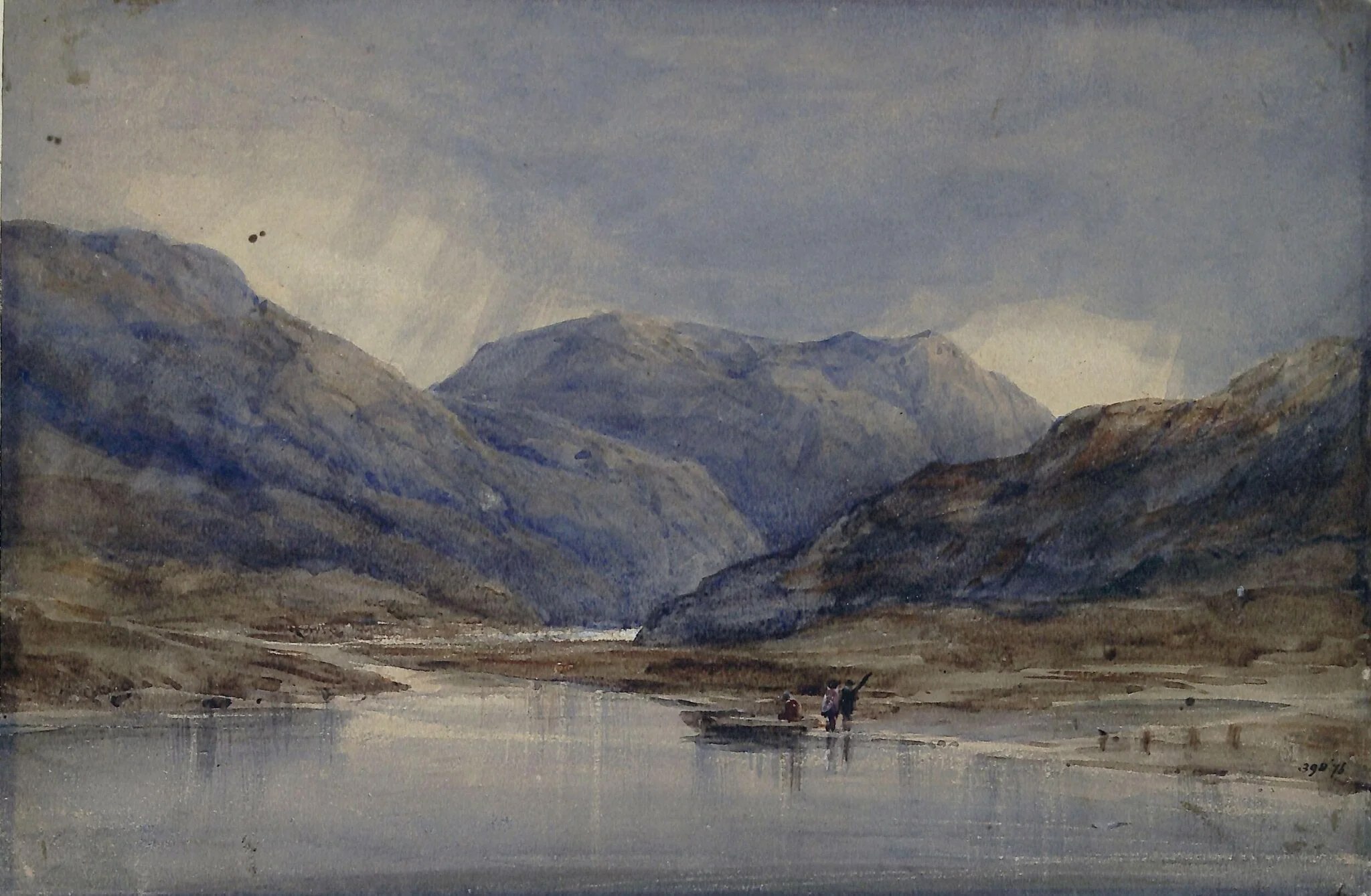 Lake scene, Cumberland
