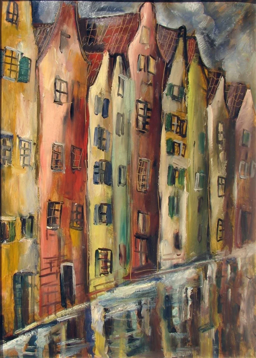 Case vechi din Olanda, by Elena Popea, 1920