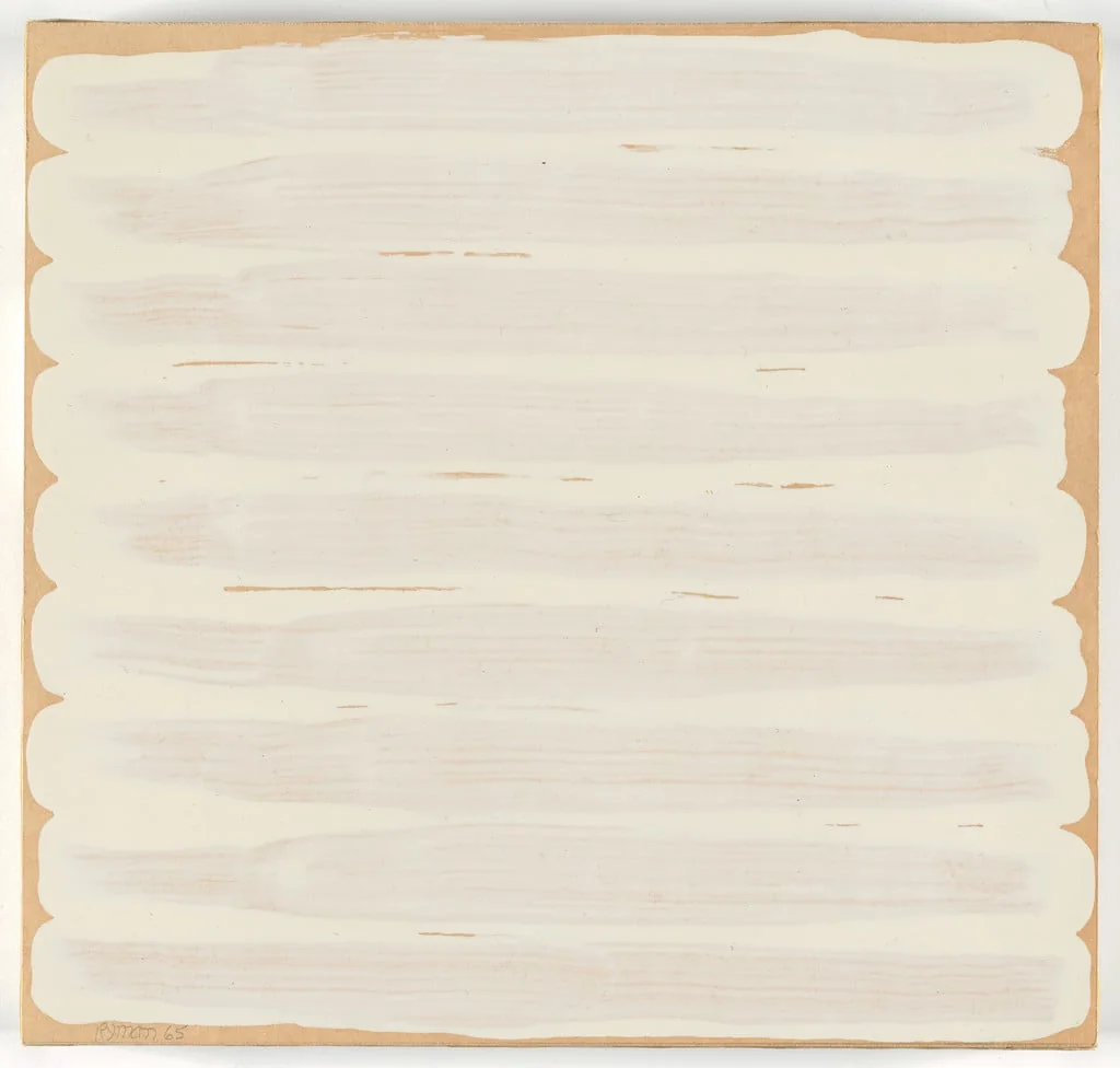 Untitled, by Robert Ryman, 1965
