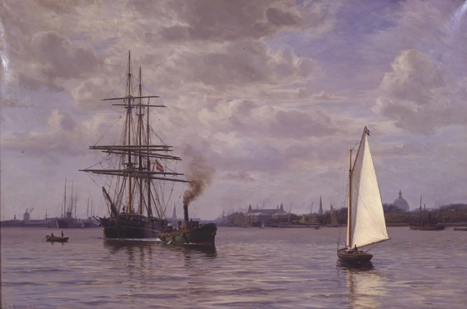 Københavns rhed, by Unknown, 1905