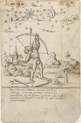 "You Are Shooting at Heaven" [fol. 9 recto]