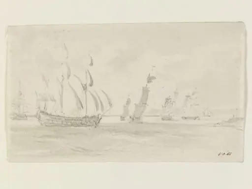 Shipping in a breeze in the Thames or the Medway