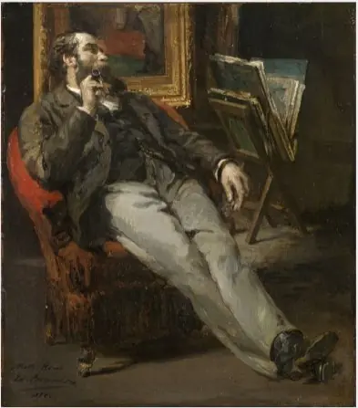 Portrait of Nathaniel Hone (1831-1917), Artist