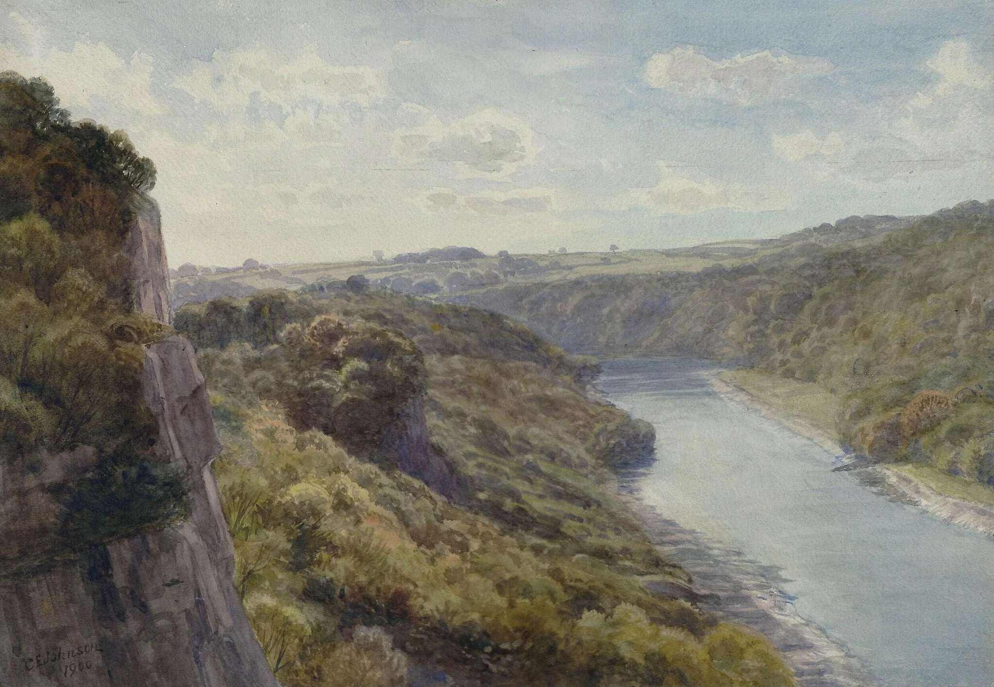 The Wye Valley above Chepstow