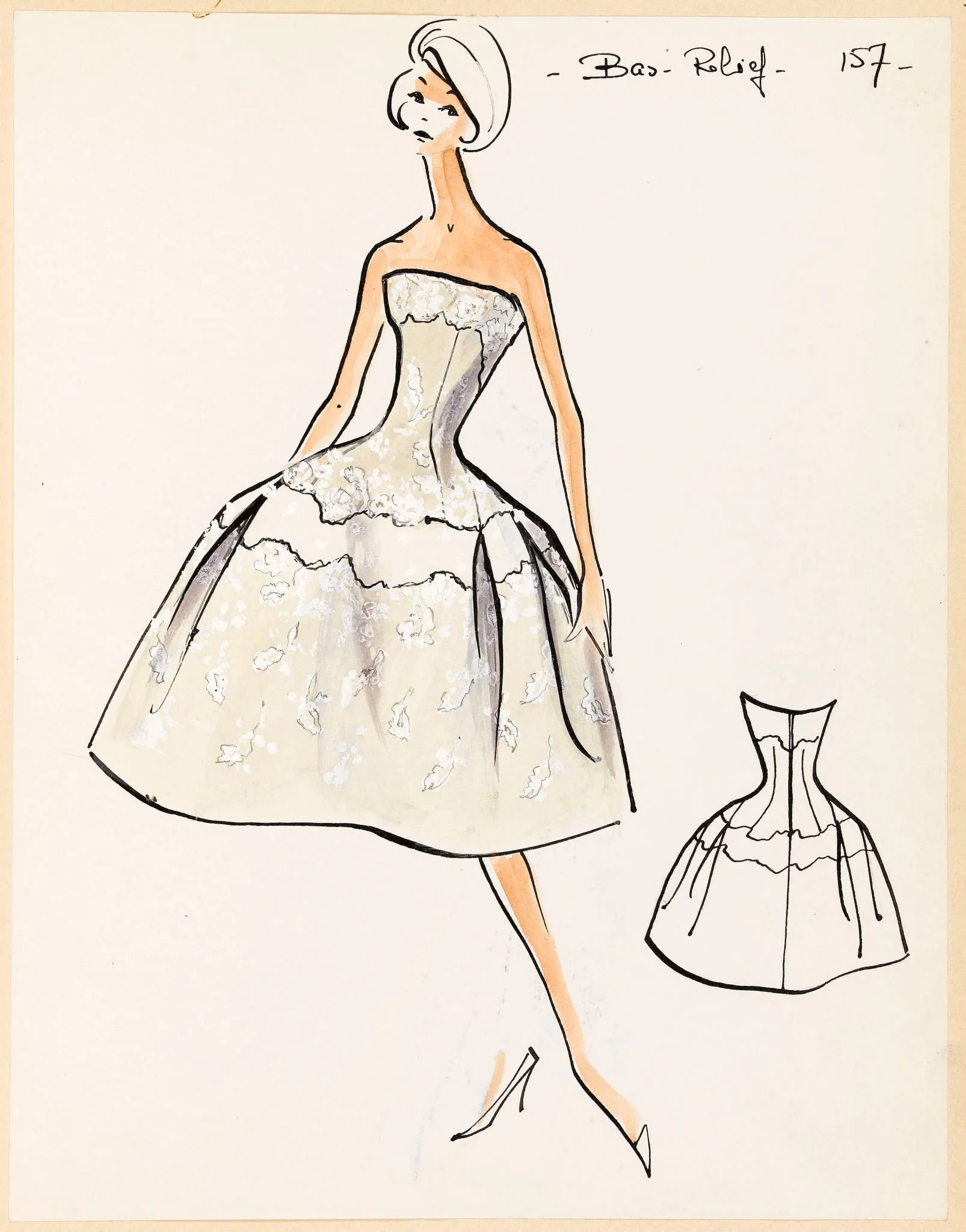 Bas-relief, by Carven, 1959