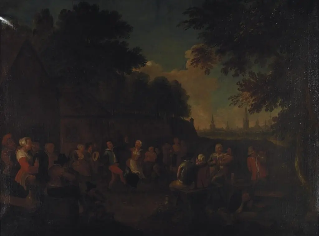 Peasants making merry
