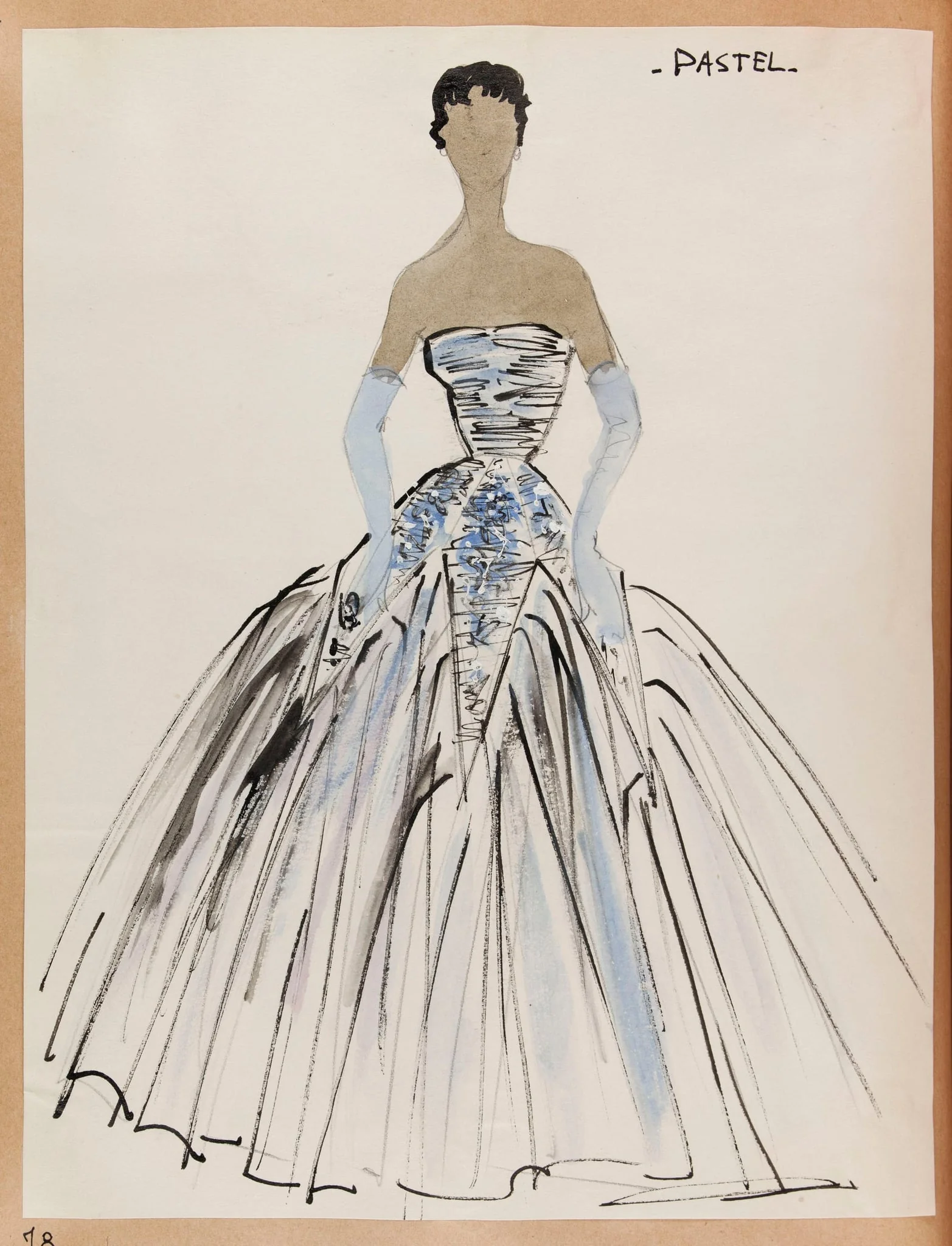 Pastel, by Marie-Louise Carven, 1951