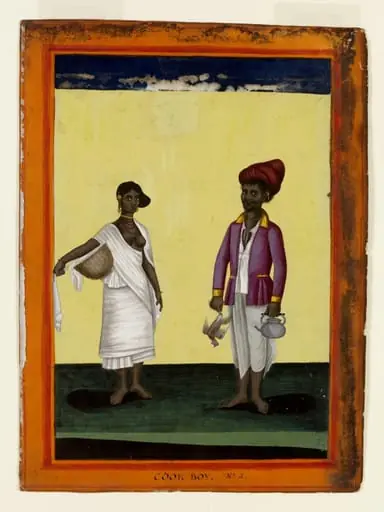 A cook and his wife