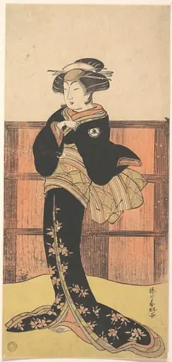 勝川春好画　四代目岩井半四郎|Kabuki Actor Iwai Hanshirō IV