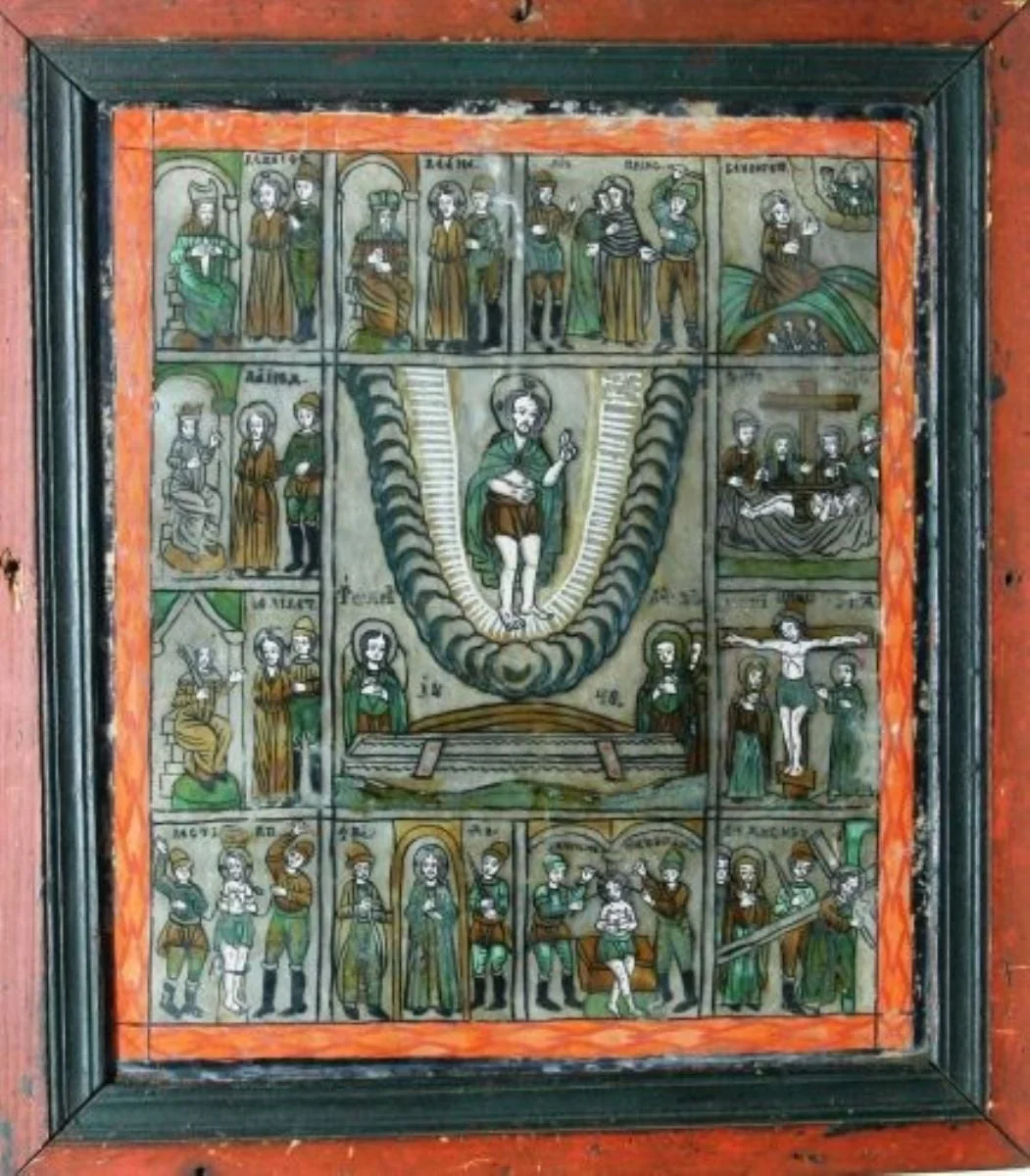 Învierea lui Iisus Hristos, by Unknown, 1840
