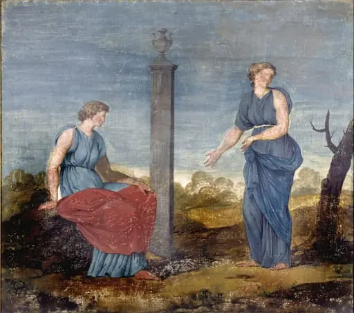 Decorative painting for the Breakfast Room at Kedleston Hall