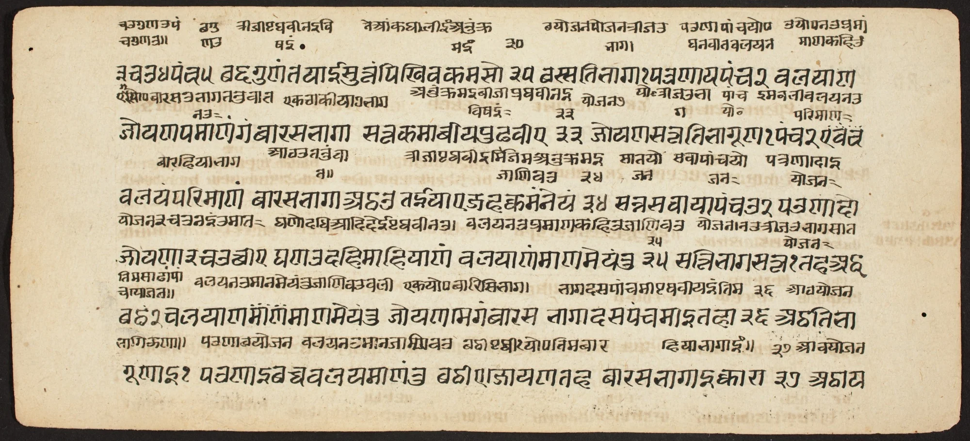 Tantric Manuscript "Sangrahani Sutra", by Unknown, unspecified