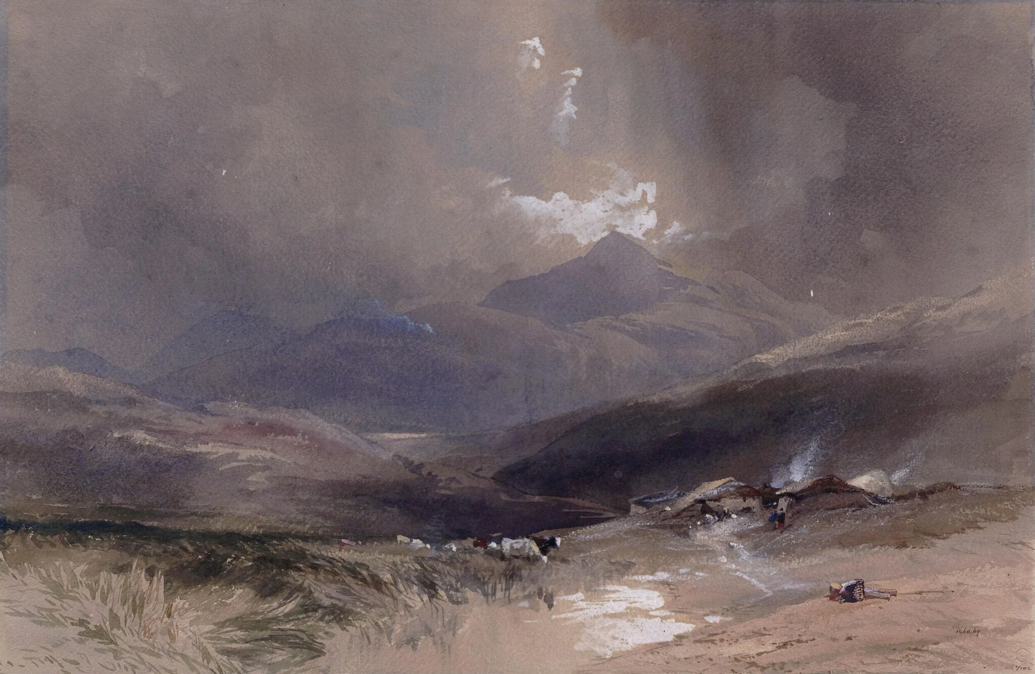 Ben Lomond, from the hills between Arrochar and Tabet