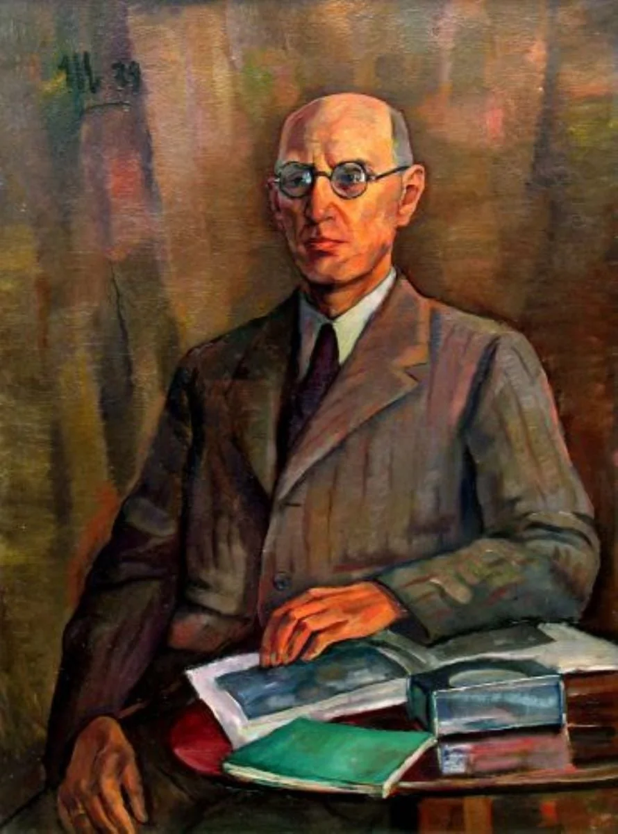 Portret de bărbat, by Hans Eder, unspecified, 1939