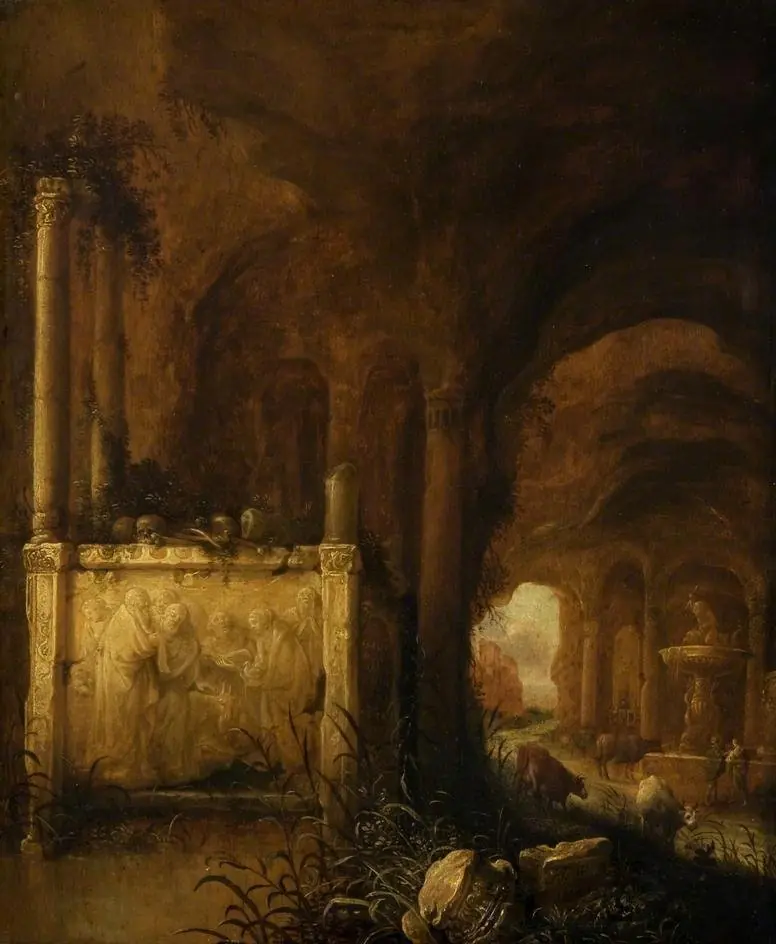 A Tomb in a Grotto