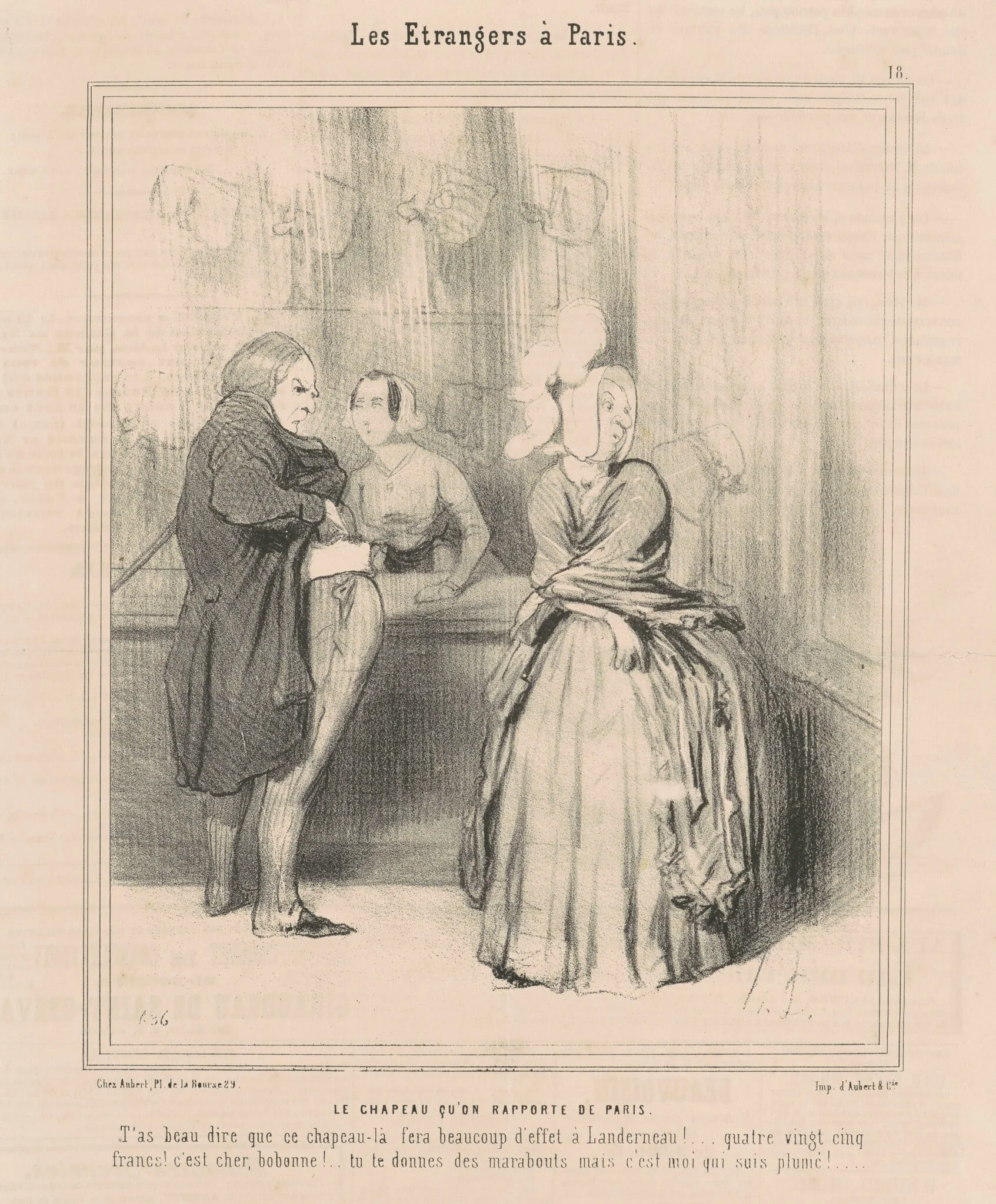 Le chapeau qu'on rapporte de Paris