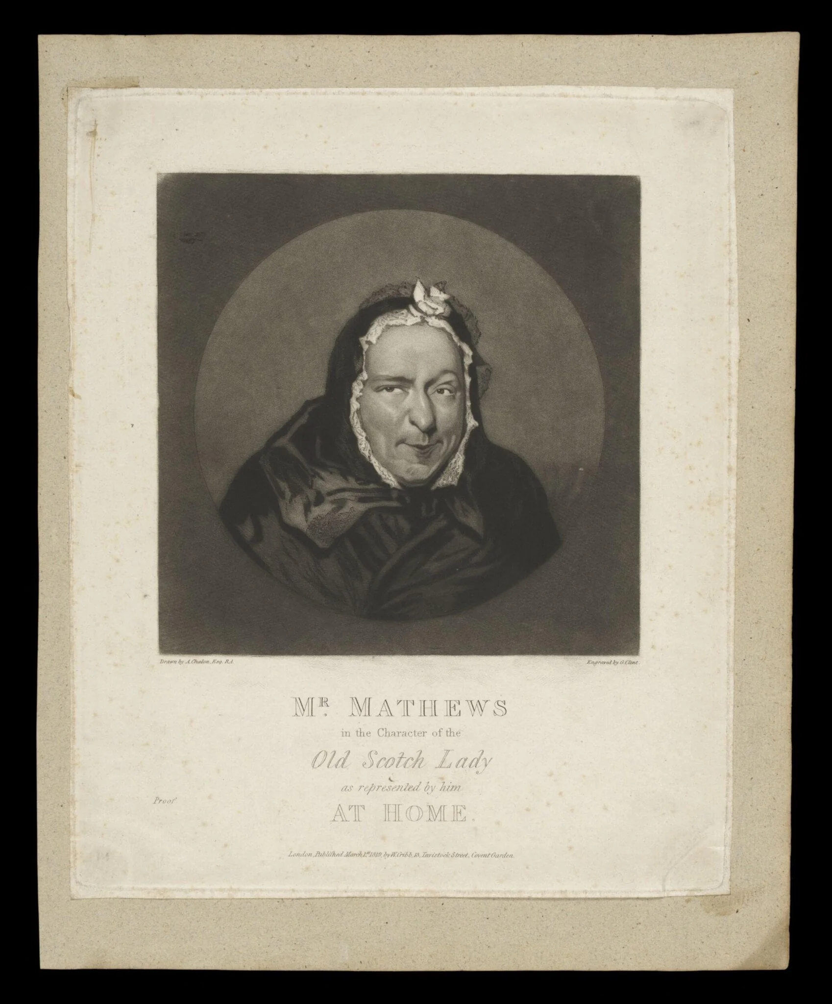 Print Collection, by Alfred Edward Chalon, 1819