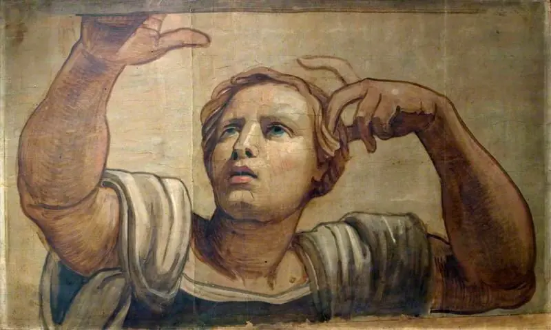 The Prophet Daniel (study for a mosaic in St Paul's Cathedral)