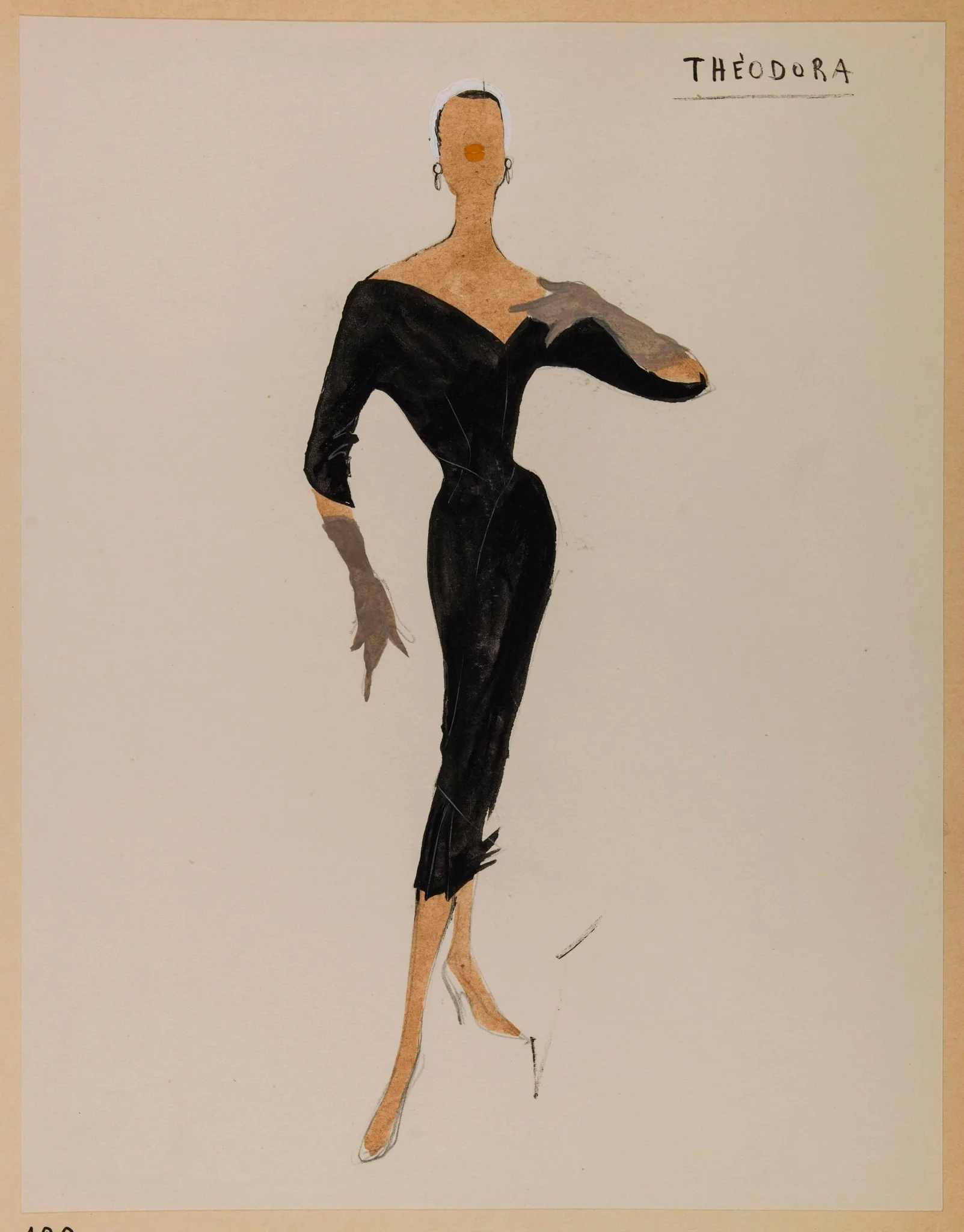 Théodora, by Carven, 1953