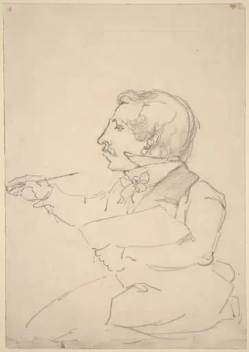 Eastman Johnson Sketching