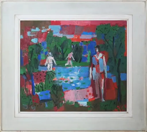 Düblin, Jacques - Malerei, Badende