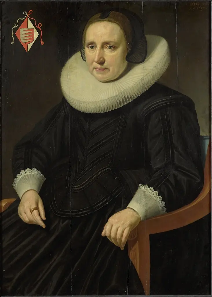 Portrait of Sara Sweerts de Weert (b. 1579), second wife of Antonius Antonides van der Linden