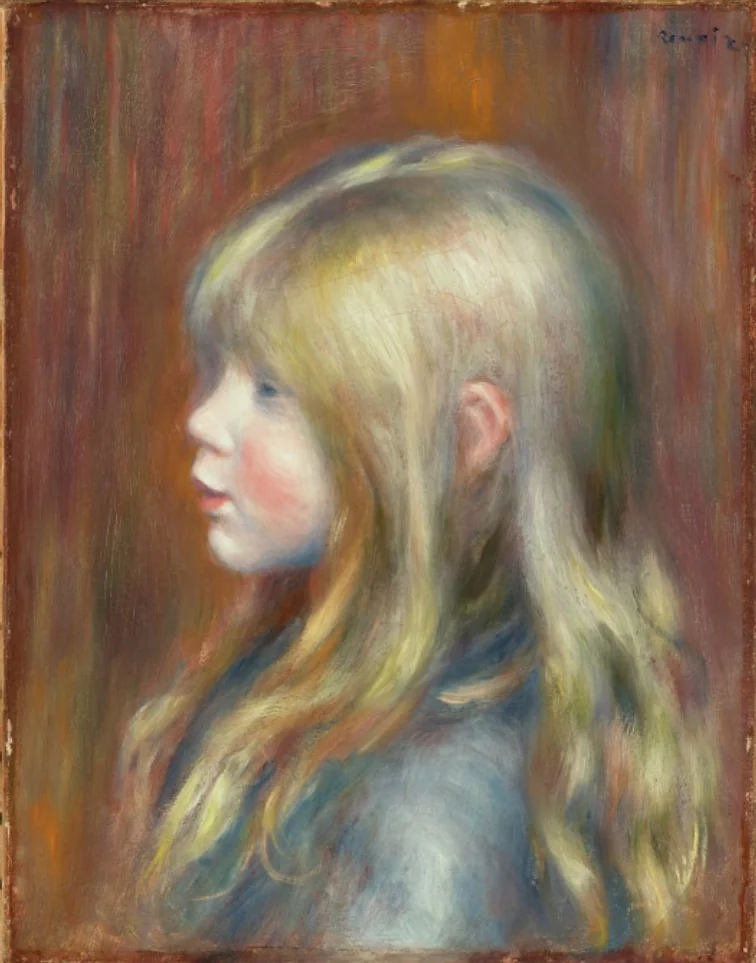 Portrait of Edmond Renoir, by Auguste Renoir, oil, 1894