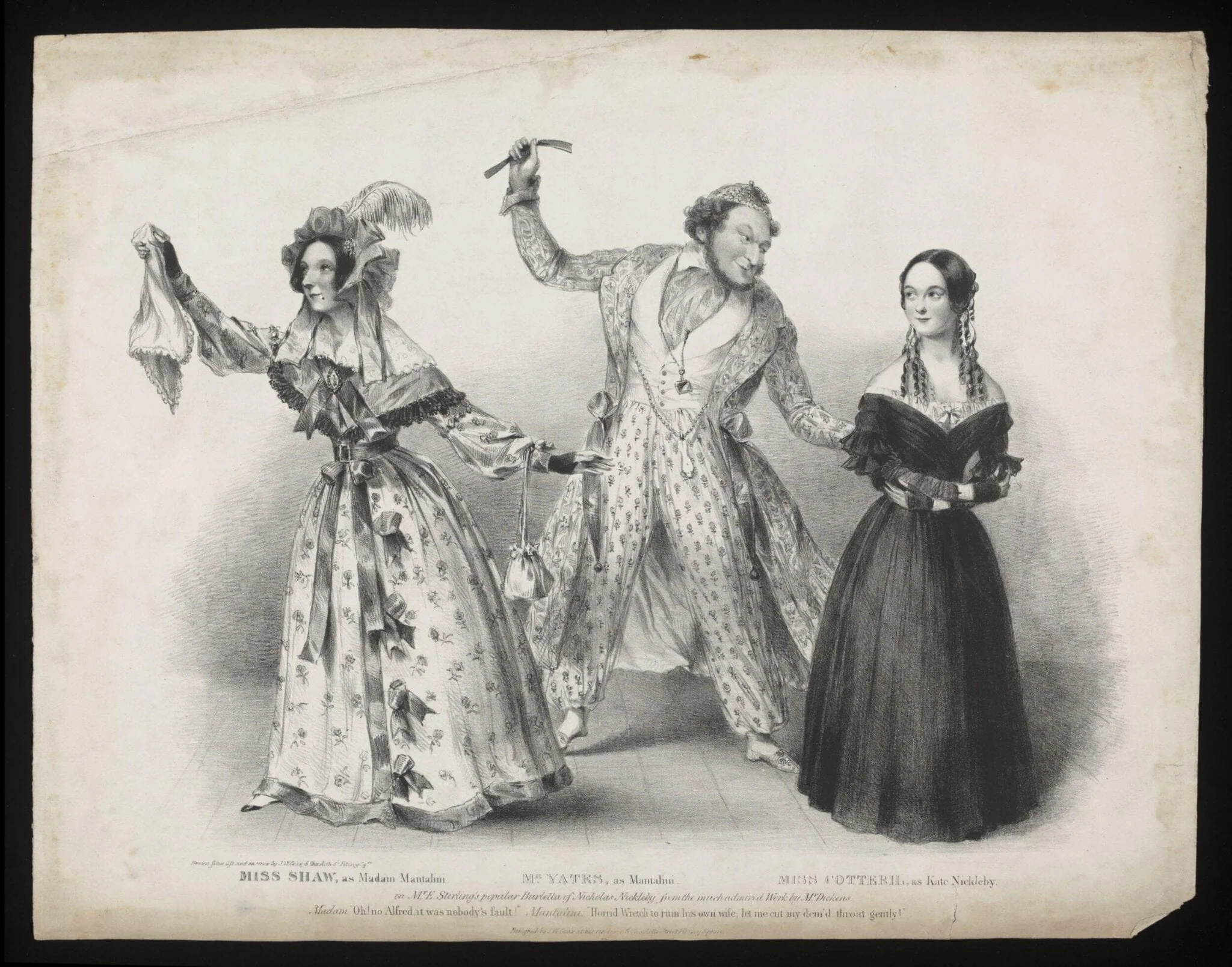 H Beard Print Collection, by J. William Gear, 1838