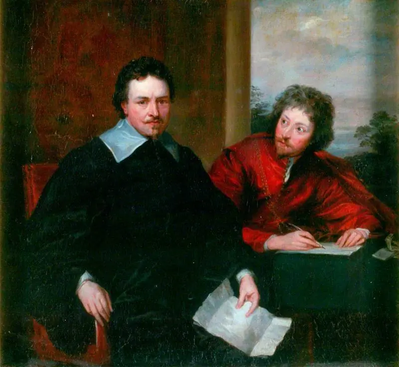 Thomas Wentworth (1593–1641), 1st Earl of Strafford, and His Secretary Sir Philip Mainwaring (1589–1661)