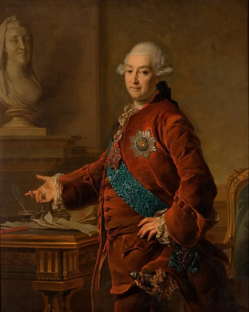 Portrait of Alexandr Mihailovich Golytsyn (1723-1807), vice-chancellor