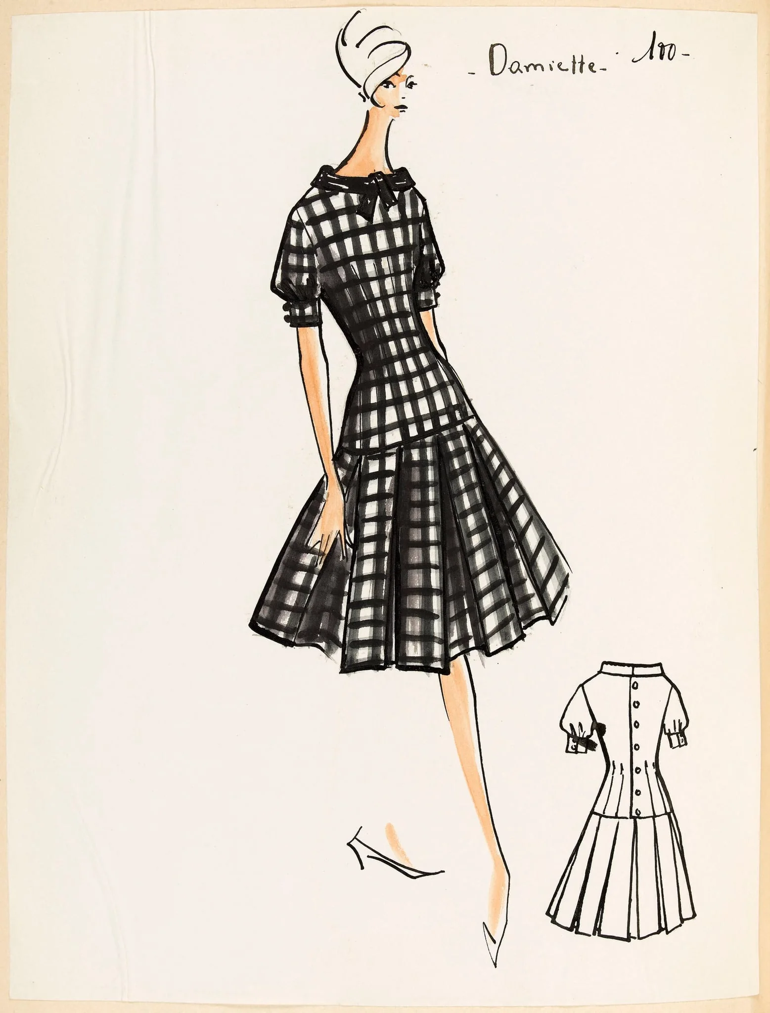 Damiette, by Carven, 1959