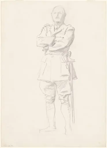 Study of General Louis Botha for "General Officers of World War I"