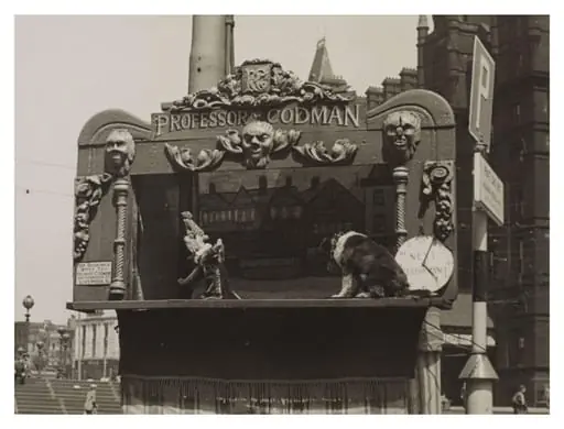 Professor Richard Codman lll's Punch & Judy booth