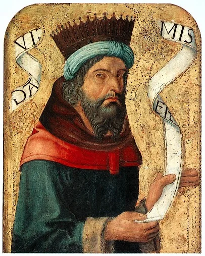 King David, by Unknown, tempera, 1500