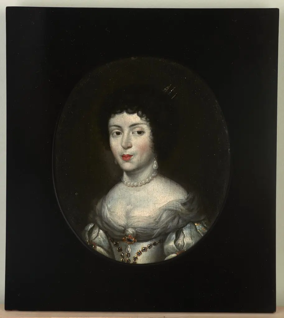 Portret Marii Kazimiery de la Grange d'Arquien Sobieskiej, zwanej Marysieńką (1641-1716), królowej Polski, żony Jana III Sobieskiego