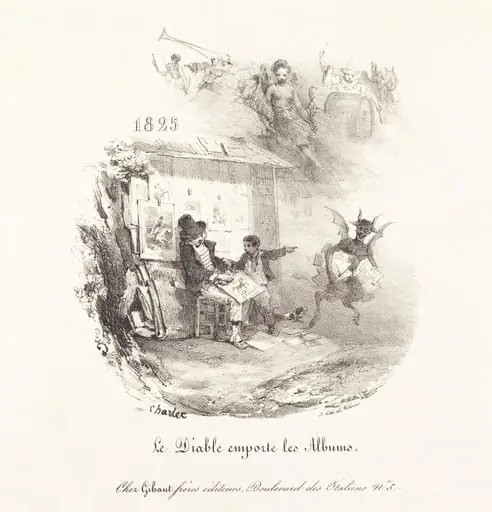 Le Diable emporte les Albums (The Devil Runs Off with the Lithograph Albums)