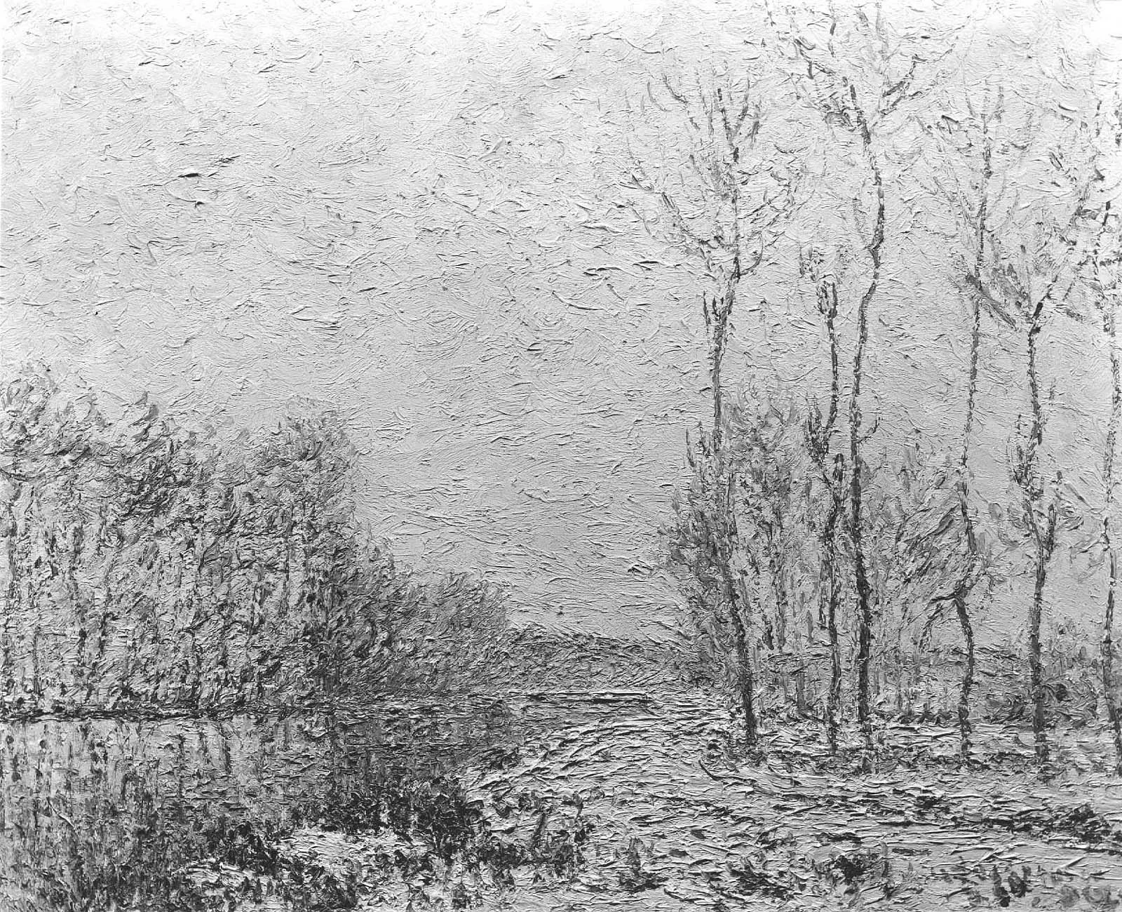 Winter on the Banks of the Eure
