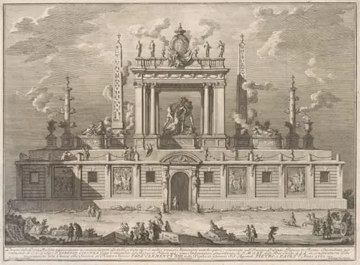 The Prima Macchina for the Chinea of 1762: The Farnese Bull and Other Antiquities from Palazzo Farnese