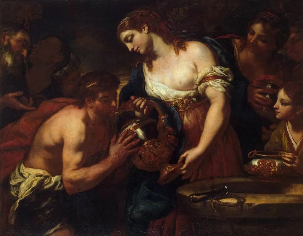 Eleazar and Rebekah at the Well
