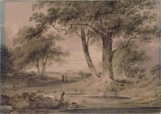 Landscape: Ripon Cathedral in the distance