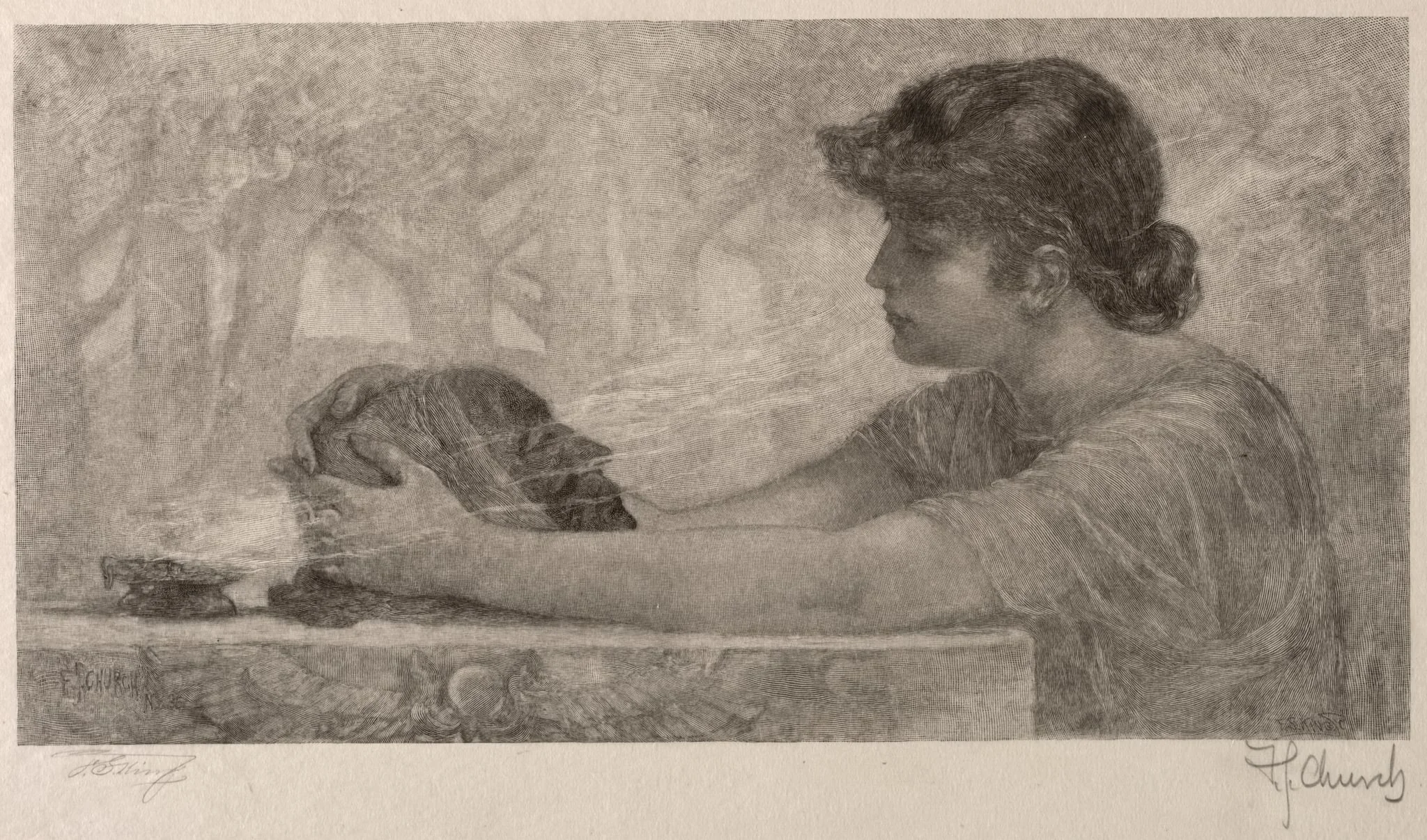 The Sibyl, by Francis Scott King, 1887
