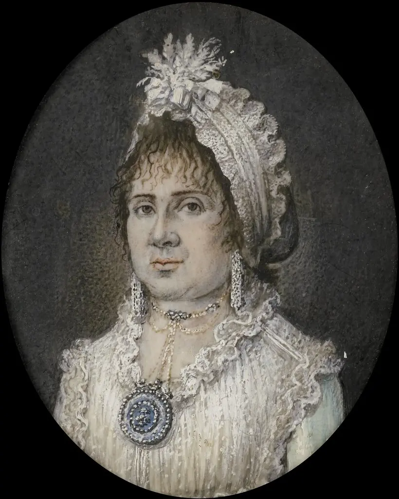 Portrait of Catharina Theresia Weber ( -1847)