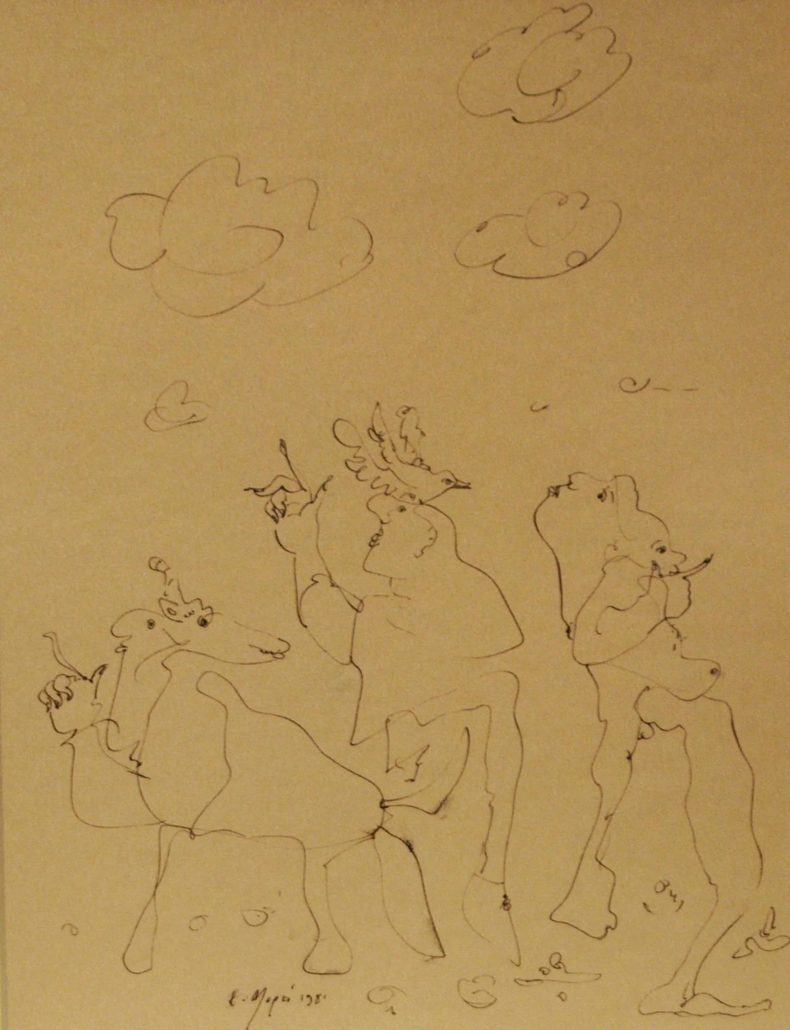 Άτιτλο, by Theoharis Mores, unspecified, 1976